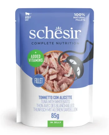 Schesir - Filete de atún con anchovetas completo pouch