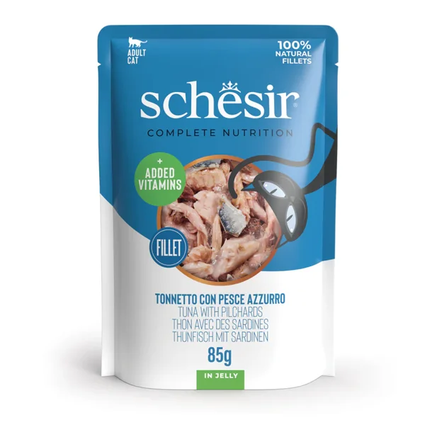 Schesir - Filete de atún con sardinas completo pouch