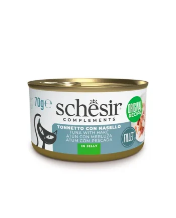 Schesir - Filetes de atún con merluza en gelatina