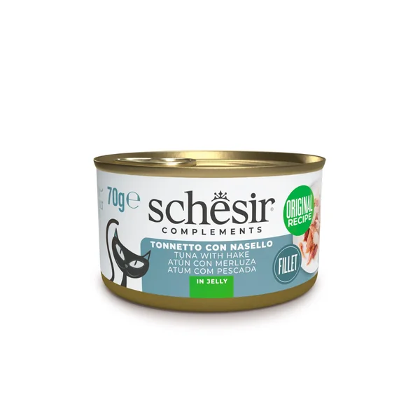 Schesir - Filetes de atún con merluza en gelatina
