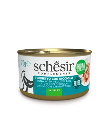 Schesir - Filetes de atún con seriola en gelatina