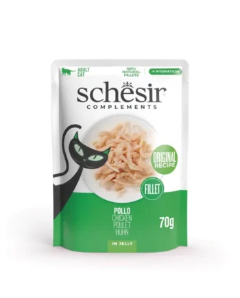 Schesir - Filetes de pollo en gelatina pouch