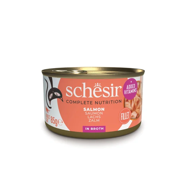 Schesir - Filetes de salmón en caldo completo