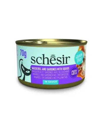 Schesir Grill Adult Caballa y Sardinas con Calamares en Salsa