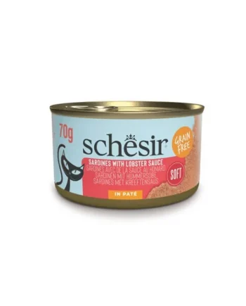 Schesir Grill Adult Sardinas con Salsa de Langosta en Paté