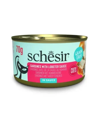 Schesir Grill Adult Sardinas con Salsa de Langosta en Salsa