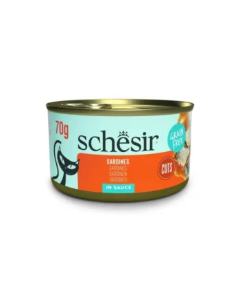 Schesir Grill Adult Sardinas en Salsa Lata