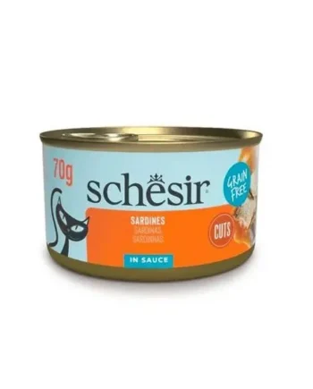 Schesir Grill Lata de Sardinas en Salsa para Gatos