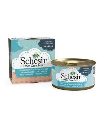 Schesir Kitten Atún con Aloe en Gelatina Lata