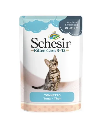 Schesir - Kitten Care atún en gelatina