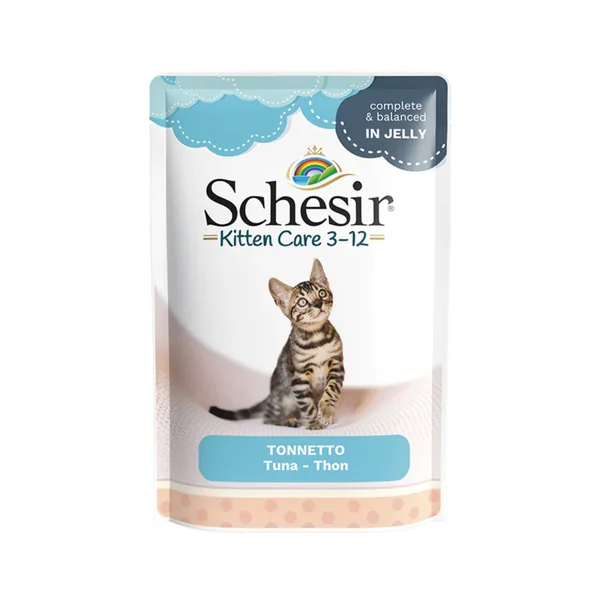 Schesir - Kitten Care atún en gelatina