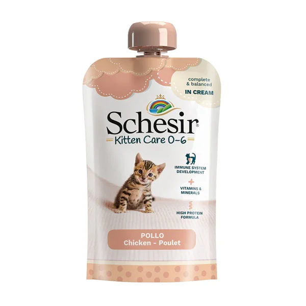 Schesir - Kitten Care crema de pollo