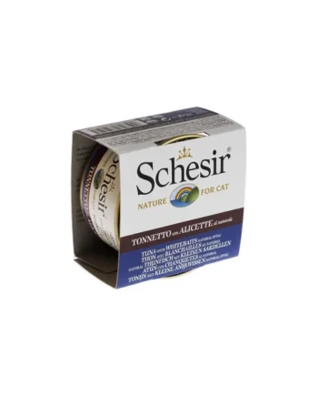 Schesir - Lata de filetes de atún con anchovetas al natural