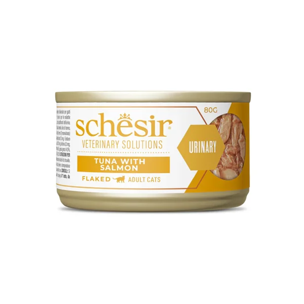 Schesir - Lata Urinary Flaked Atún con salmón desmigado