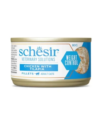 Schesir - Lata Weight Control Fillets Pollo con Tilapia