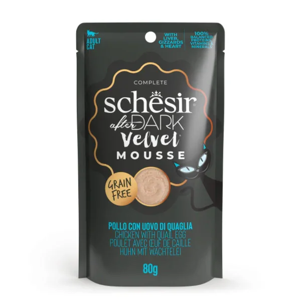 Schesir - Mousse de pollo con huevo de codorniz After Dark