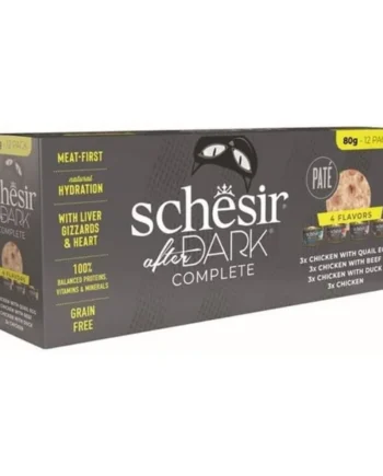 Schesir - Pack 12 uds.variadas paté After Dark