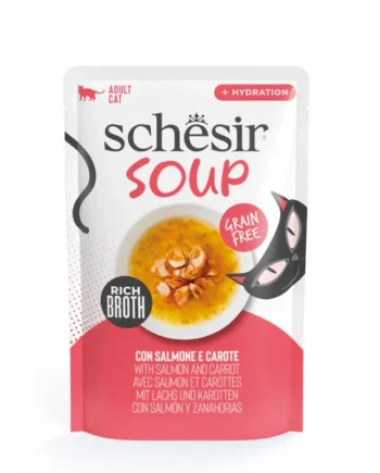Schesir - Sopa de salmón con zanahoria
