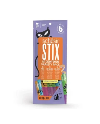 Schesir Stix Snack Creamy Variety Pack