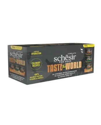Schesir Taste The World Adult Multipack Variado en Caldo