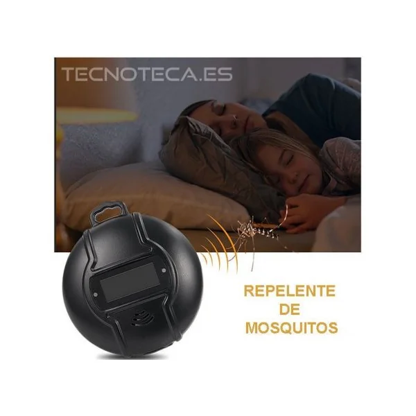 SCHVAR001. Ahuyentador de mosquitos solar portatil USB