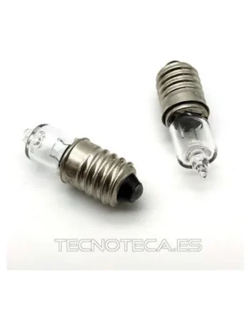 SCHVAR007. Bombilla 4V/0,85A casquillo E10 HALOGENA