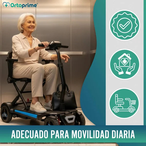 Scooter Eléctrico Compacto Transportable | Plegado Eléctrico