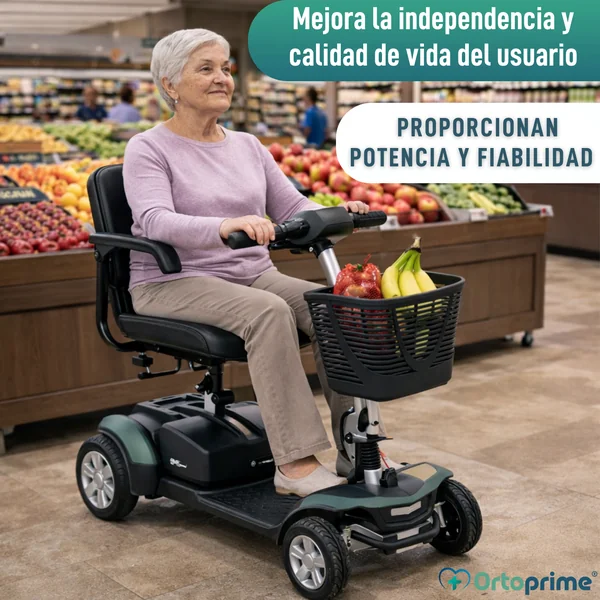 Scooter Eléctrico Desmontable | Batería de Litio de 40Ah