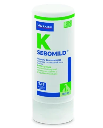 Sebomild champú Seborrea perros y gatos 250 ml