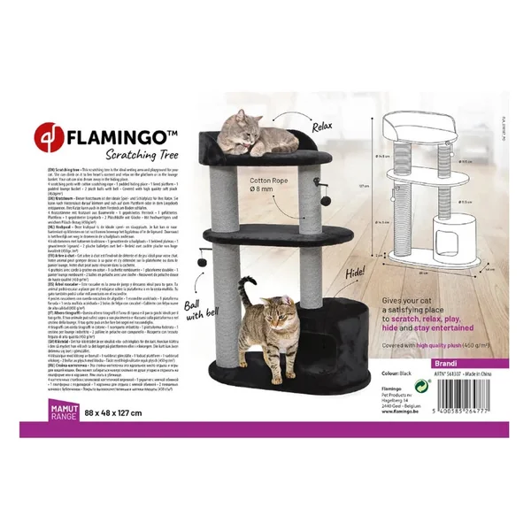 Selecciona tu Flamingo Brandi Árbol Rascador Con 2 Niveles Para Gatos favorito hoy y ahorra un 20% al instante de Palma España!