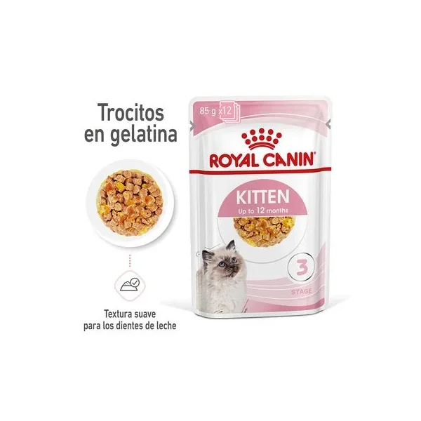 Selecciona tu Royal Canin Kitten Instinctive En Gelatina favorito hoy y ahorra un 20% al instante en le Valencia España!