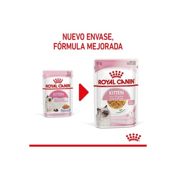 Selecciona tu Royal Canin Kitten Instinctive En Gelatina favorito hoy y ahorra un 20% al instante en le Valencia España!