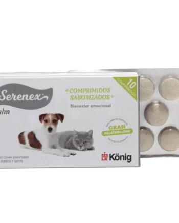 Serenex Calm tranquilizante comprimidos perros gatos