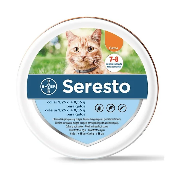 SERESTO gatos Collar Antiparasitario