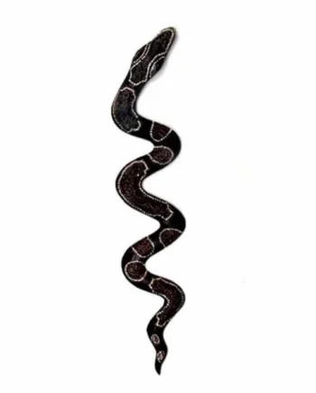 Serpiente de madera de Sono de Bali grande