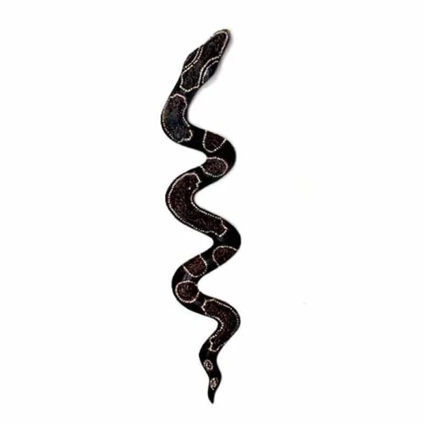 Serpiente de madera de Sono de Bali grande