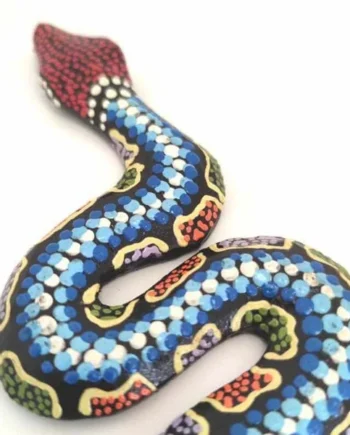 Serpiente de madera de Sono de Bali
