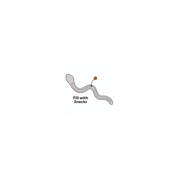 Serpiente de TPR rellenable Juguete para perros