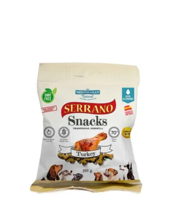 Serrano Snacks Semihumedo Pavo 100g