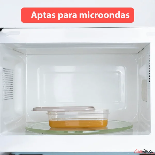 Set 3 Fiambreras 250 Ml Plástico Transparente Color Aleatorio