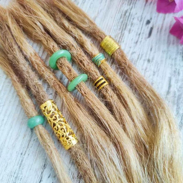 Set de Abalorios Gold n Green