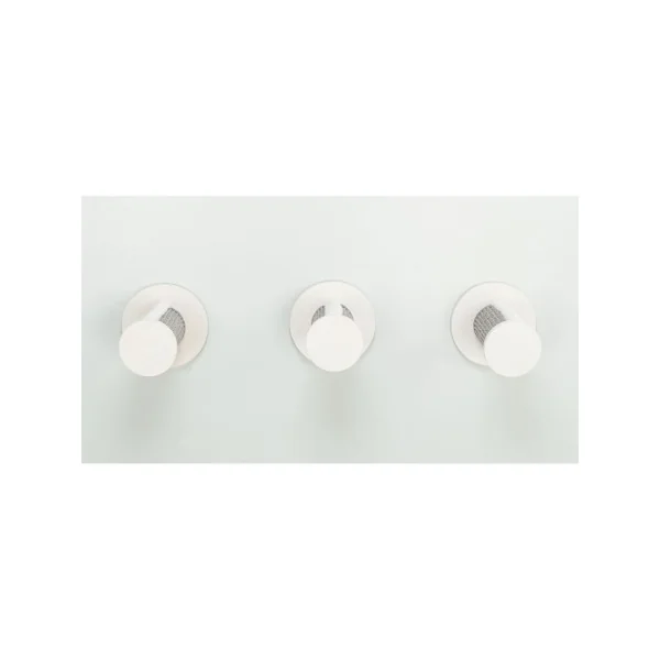 Set de pared 3 blanco/gris