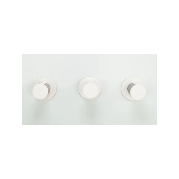 Set de pared 3 blanco/gris
