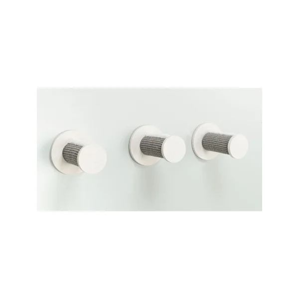Set de pared 3 blanco/gris