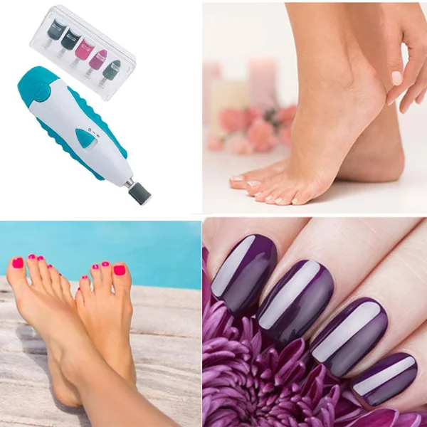 Set Manicura con Lima de Uñas y Accesorios para el Cuidado
