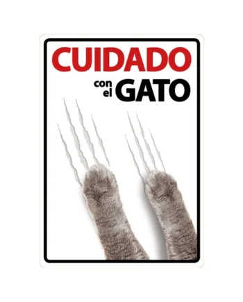 Señal A5 'Cuidado con el Gato'