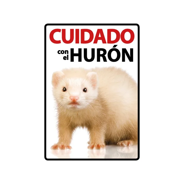 Señal A5 'Cuidado con el Hurón'