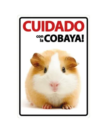 Señal A5 'Cuidado con la Cobaya'