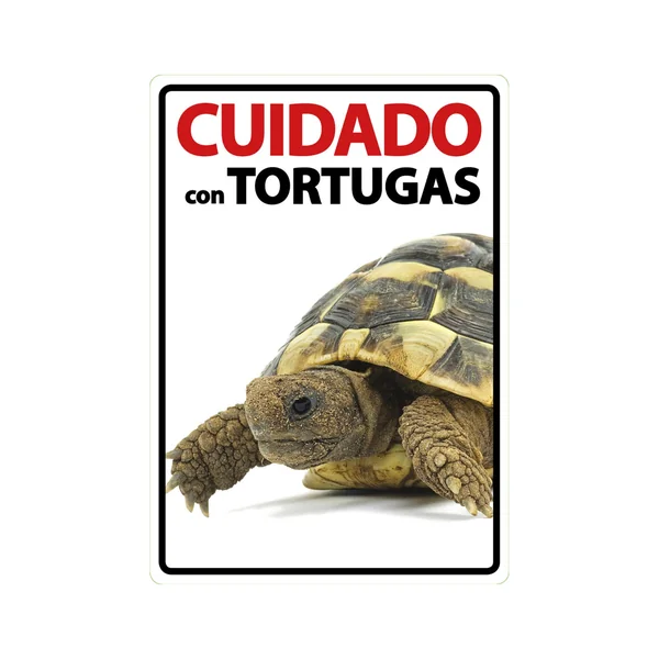 Señal A5 'Cuidado con Tortugas'