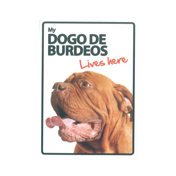 Señal A5 'Dogo de Burdeos - Lives Here'